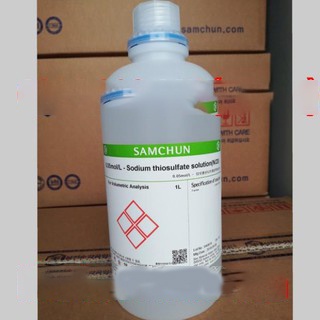 Dung dịch chuẩn Na2S2O3 0.05 mol/l Sodium thiosulfate solution N/20 S2013 Samchun Hàn Quốc 1 lít Na2