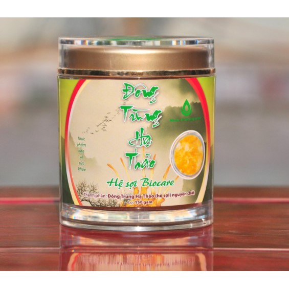 Đông Trùng Hạ Thảo Việt Nam Hệ Sợi Nguyên Chất Lọ 150gram