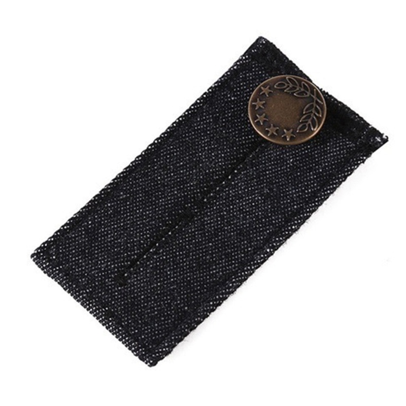 1 Dây Đai Denim Nối Dài Có 3 Màu Khóa Cài Cho Quần Hoặc Váy Màu Xanh Nhạt / Đen / Xanh Dương Nhạt