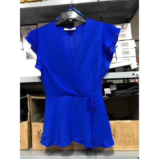 Áo Monteau Tay Cánh Tiên Cổ Tim - 3647