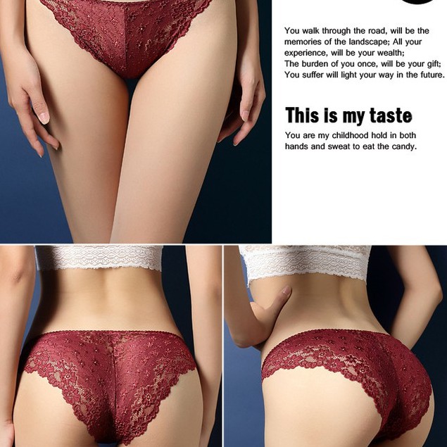 🔥FREESHIP 50K 🔥[freesize dưới 58kg] quần lót ren nữ sexy gợi cảm cao cấp 18DL2505 sale giá rẻ, quần chip ren đẹp sexy | BigBuy360 - bigbuy360.vn