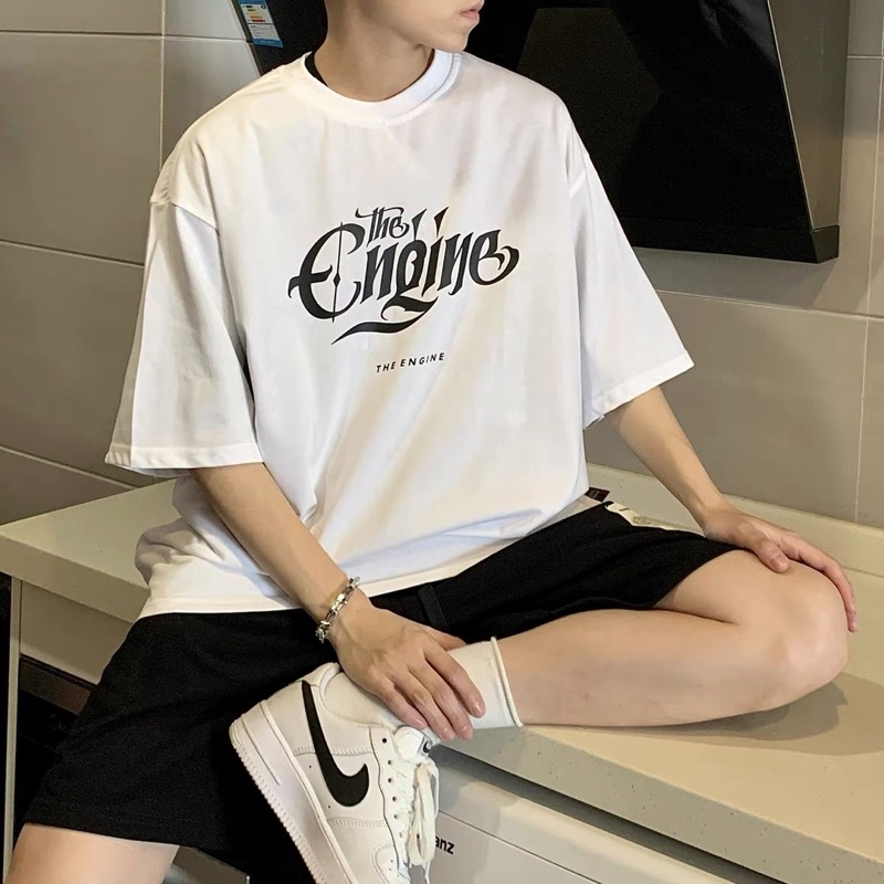 ÁO THUN TAY LỠ COTTON FORM UNISEX NAM NỮ (kèm hình chụp thật)