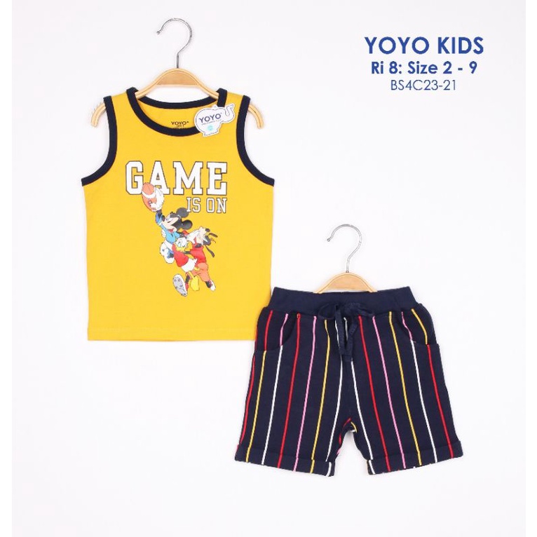 BỘ YOYO BÉ TRAI SIZE TRUNG 2-9 & SIZE ĐẠI XS-XXL