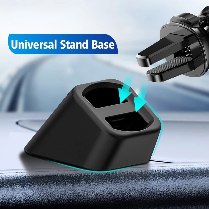 Universal Phone Wireless Car Charger Stand Base / Dashboard Mount Car Mobile Phone Holder Bracket for Air Outlet