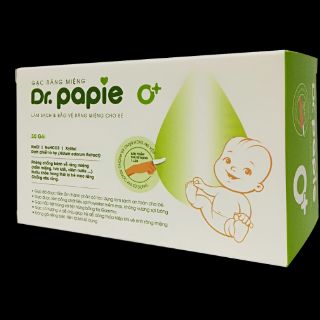 Gạc răng miệng rơ lưỡi cho bé Dr Papie