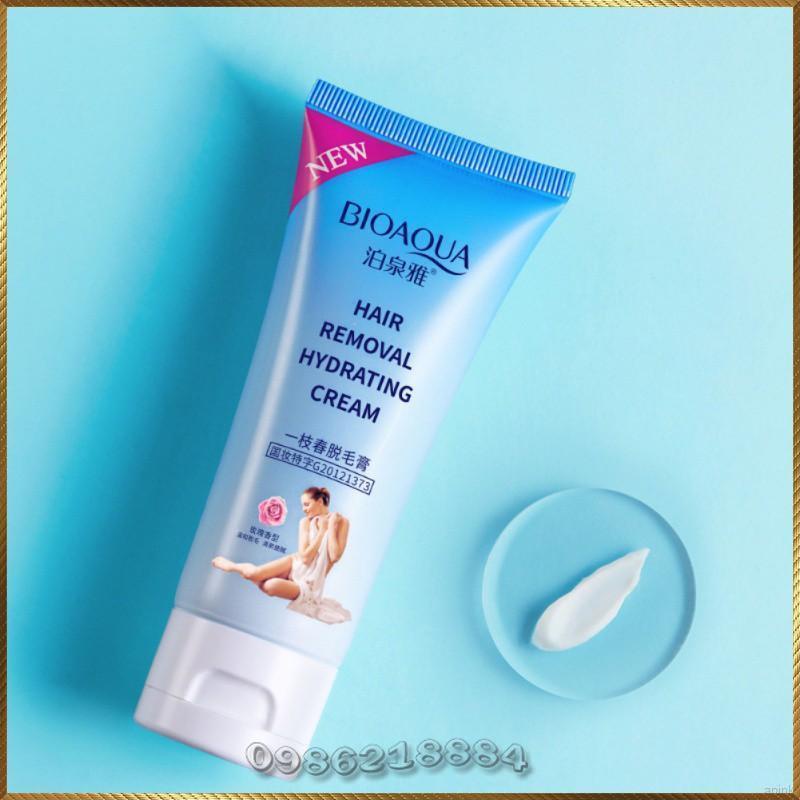 Kem tẩy lông toàn thân Không Đau Bioaqua Hair Removal Hydrating Cream BHR7