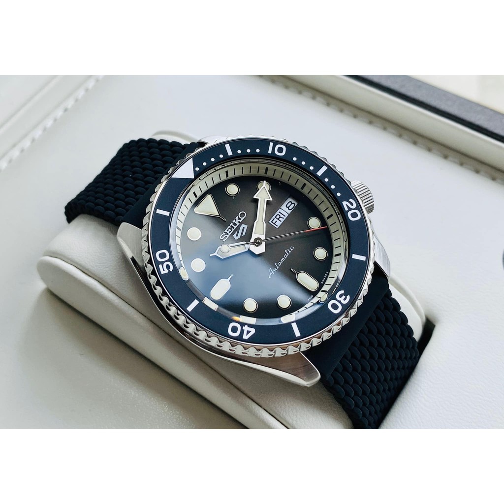 Đồng hồ NAM Seiko Automatic Black Beige SRPD73K2 - Bản diver cực hiếm