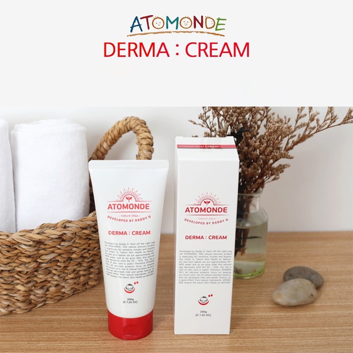 Kem Dưỡng Da Mặt Hàn Quốc Atomonde Derma Cream 200g