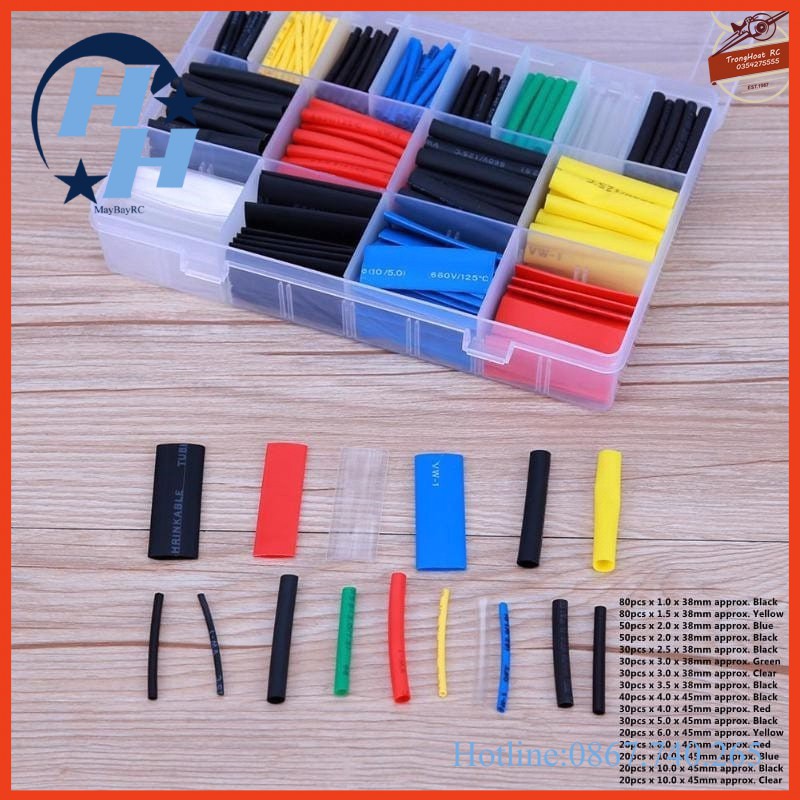 Bộ 750, 580 và 530 gen co nhiệt cách điện maybayrc máy bay điều khiển