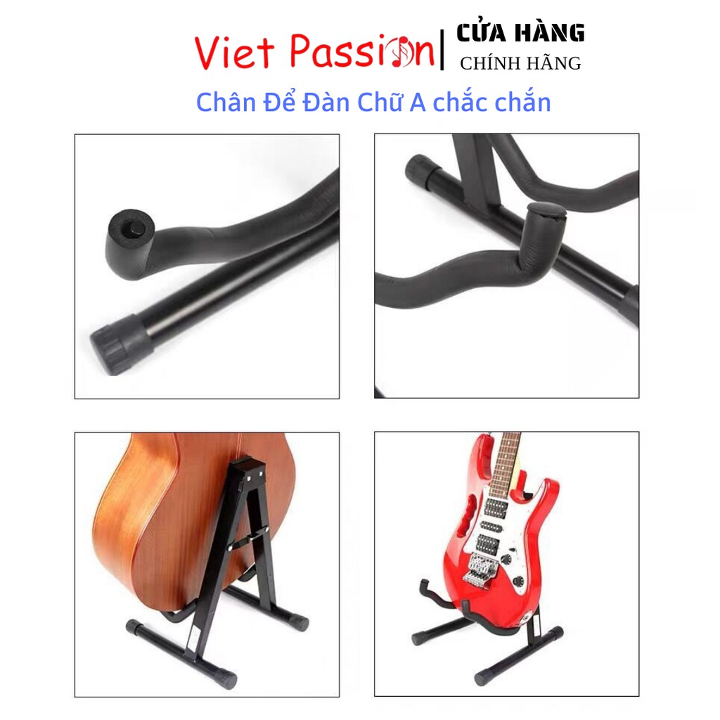 Chân để đàn guitar chữ A giá đỡ đàn chắc chắn giúp nâng đỡ cây đàn chất lượng Viet Passion