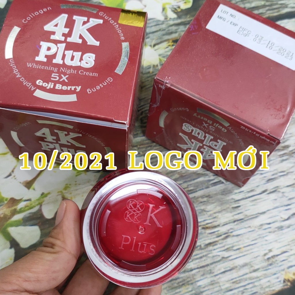 Kem 4K Plus đỏ