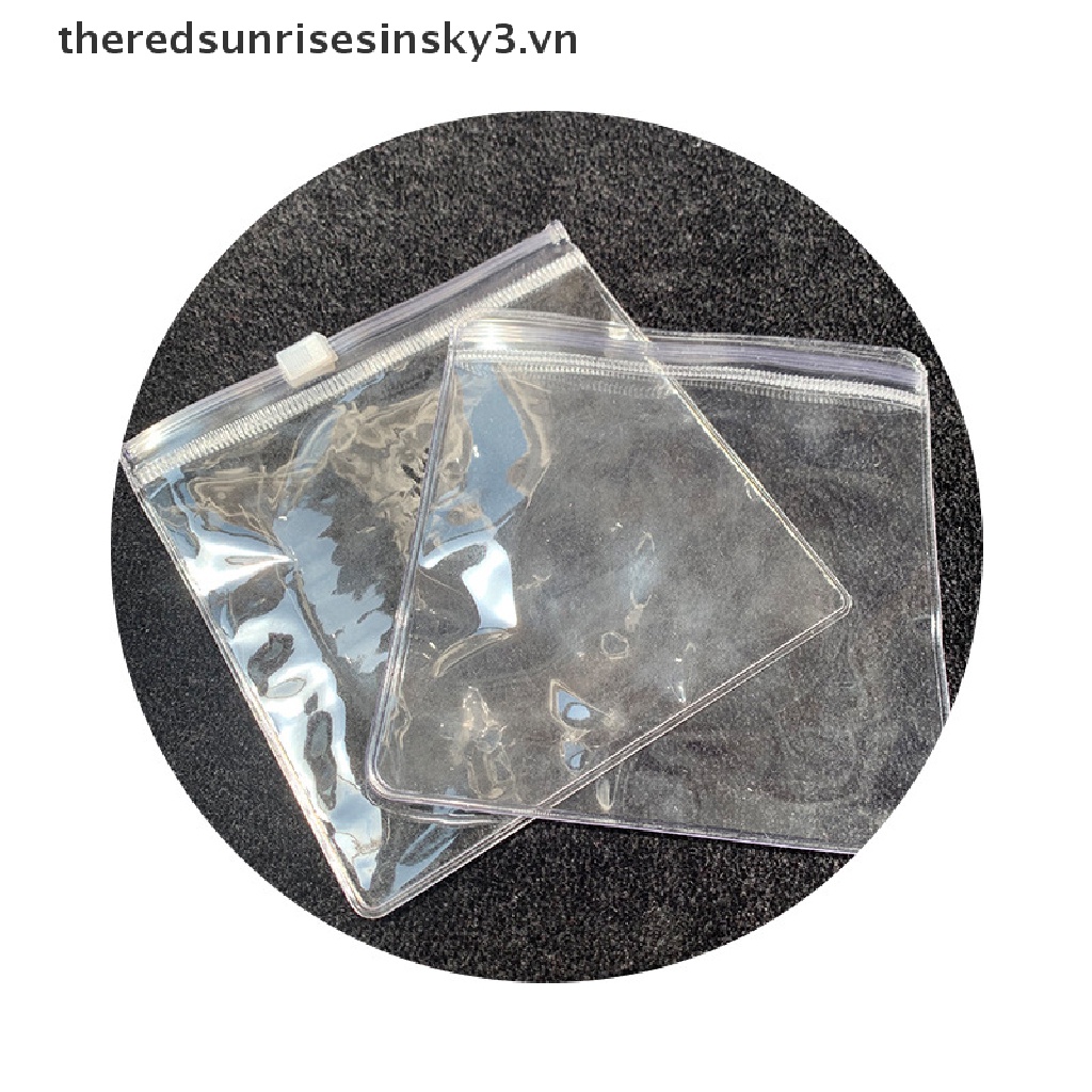 Set 20 Túi Nhựa Pvc Trong Suốt 26 Dây Đựng Trang Sức Tiện Dụng