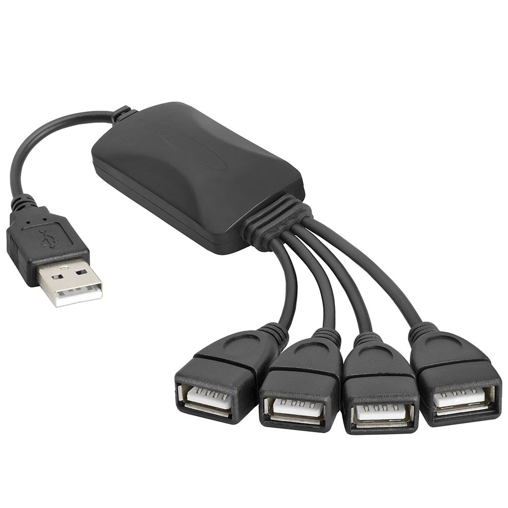 Hub USB 4 port Bạch tuộc. Vi Tính Quốc Duy