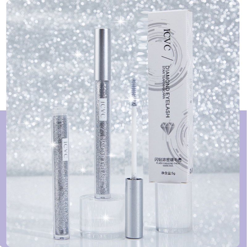 [Hàng mới về] Mascara ICVC kim sa lấp lánh chống bám mồ hôi lâu trôi dành cho trang điểm | BigBuy360 - bigbuy360.vn