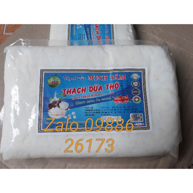 10kg Thạch dừa khô + hương dừa