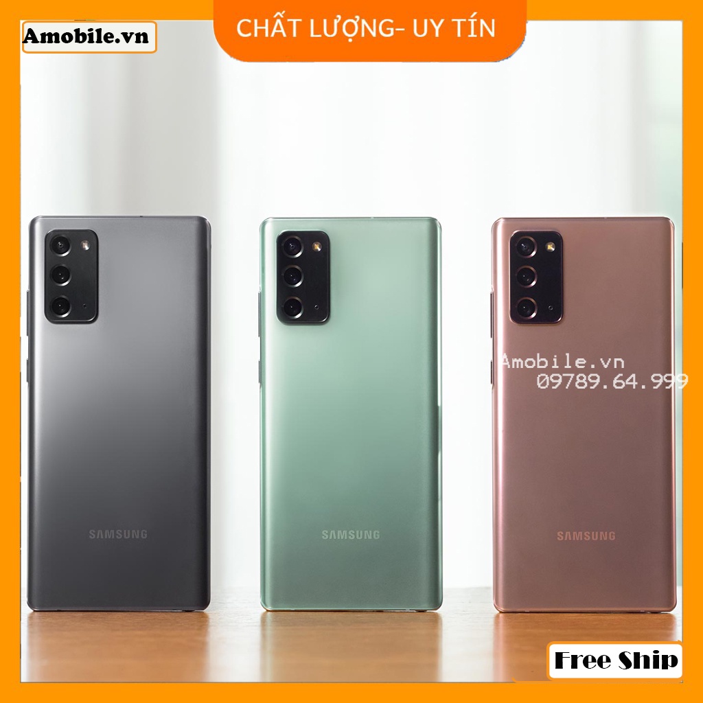 Điện thoại Samsung Note 20 Ultra 5G Ram12GB/Room256GB/ Galaxy Note20 Ultra 2 Sim chip Snapdragon S865+ tại Amobile.vn