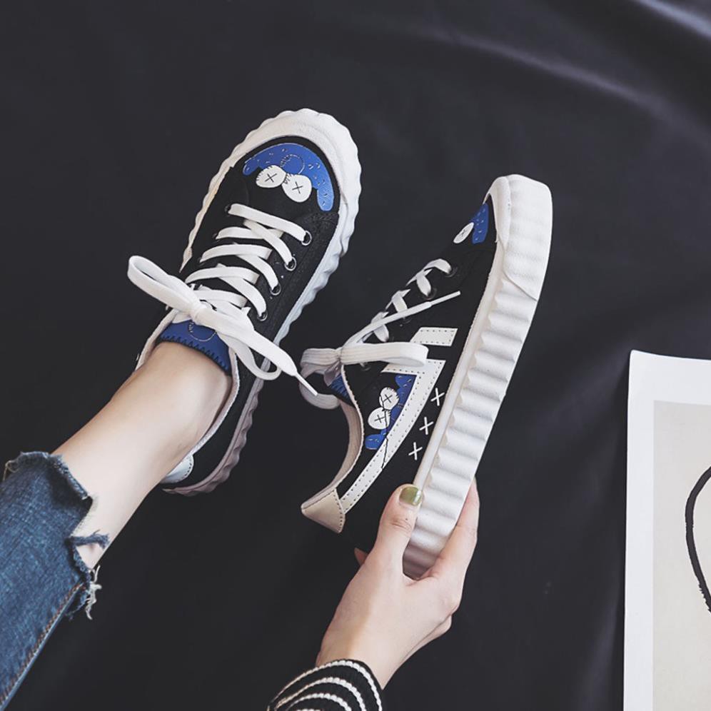 Giày Vải Nữ / Giày Thể Thao In Hình Siêu Xinh Hàng Quảng Châu Cao Cấp - B84
