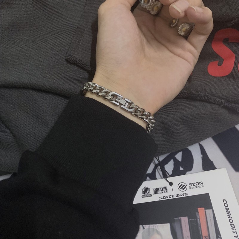 Vòng Tay Thiết Kế Đơn Giản Thời Trang Phong Cách Hip-Hop