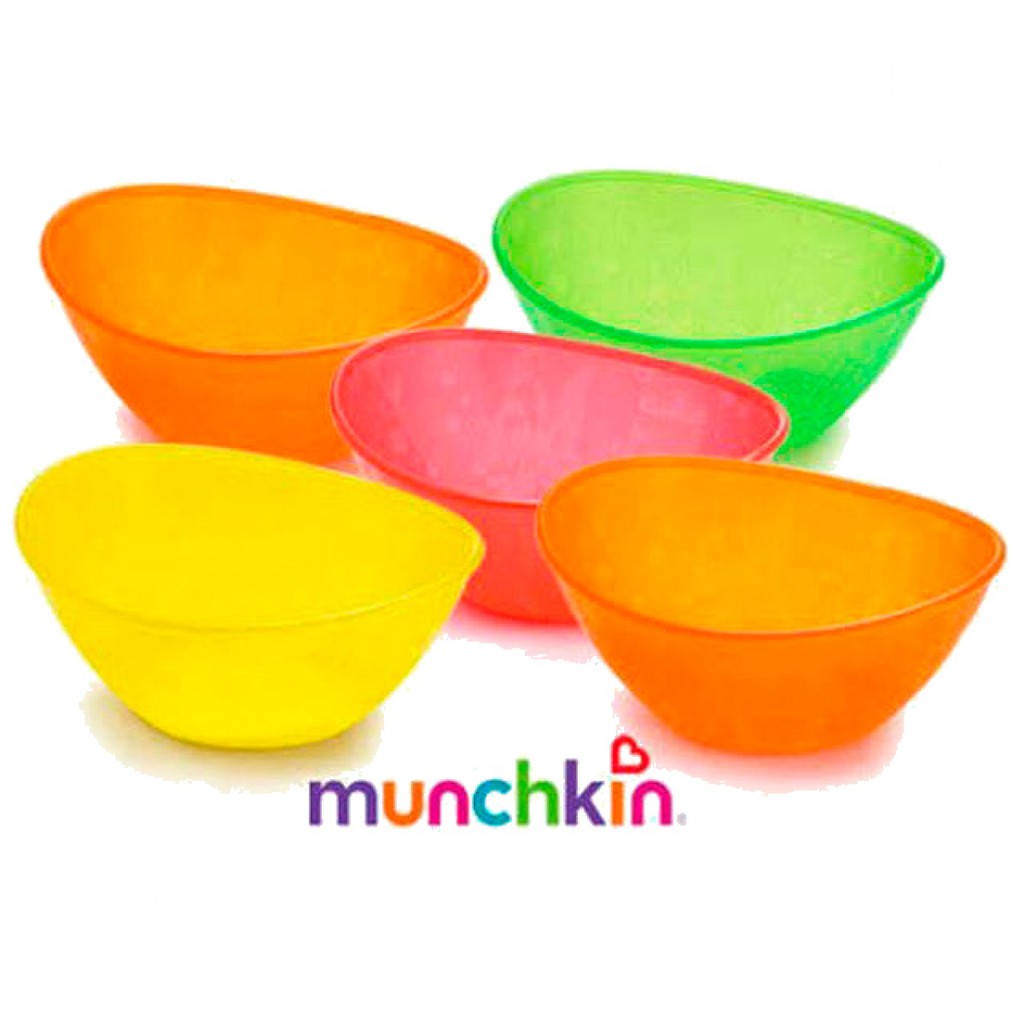 Bát ăn bằng nhựa Munchkin Mỹ 355ml/bát