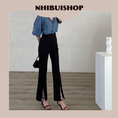 Quàn loe xẻ tà siêu hot CEN FASHION