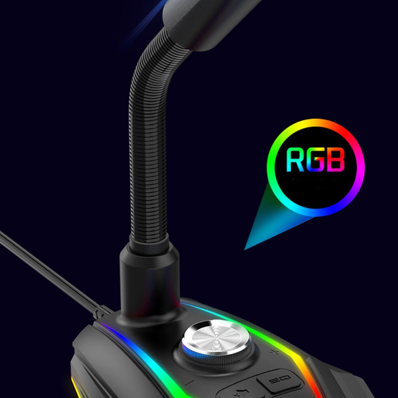 Micro Chống Ồn Nhiều Màu Sắc RGB Tiện Dụng Cho Máy Tính