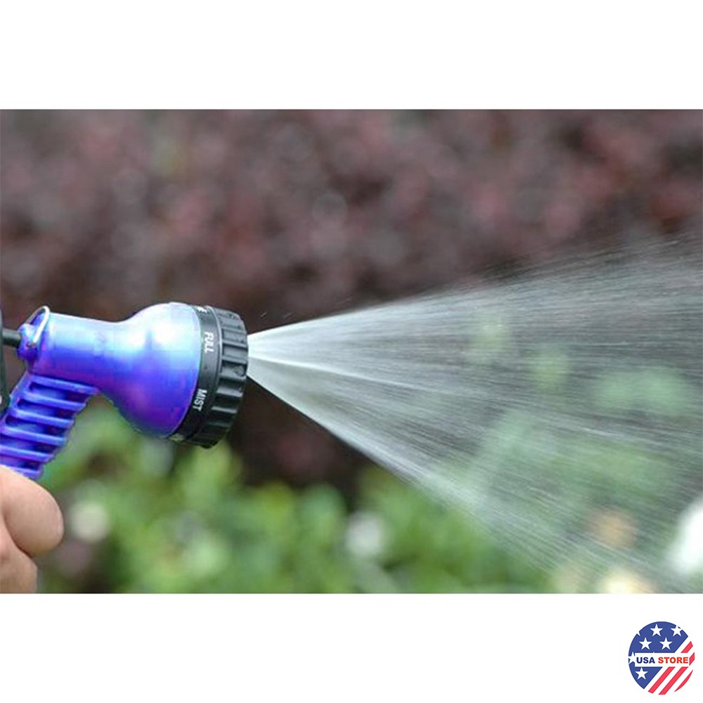 Vòi xịt nước thông minh giãn nở Magic Hose tặng kèm súng phun đa năng tưới cây rửa xe phun nước