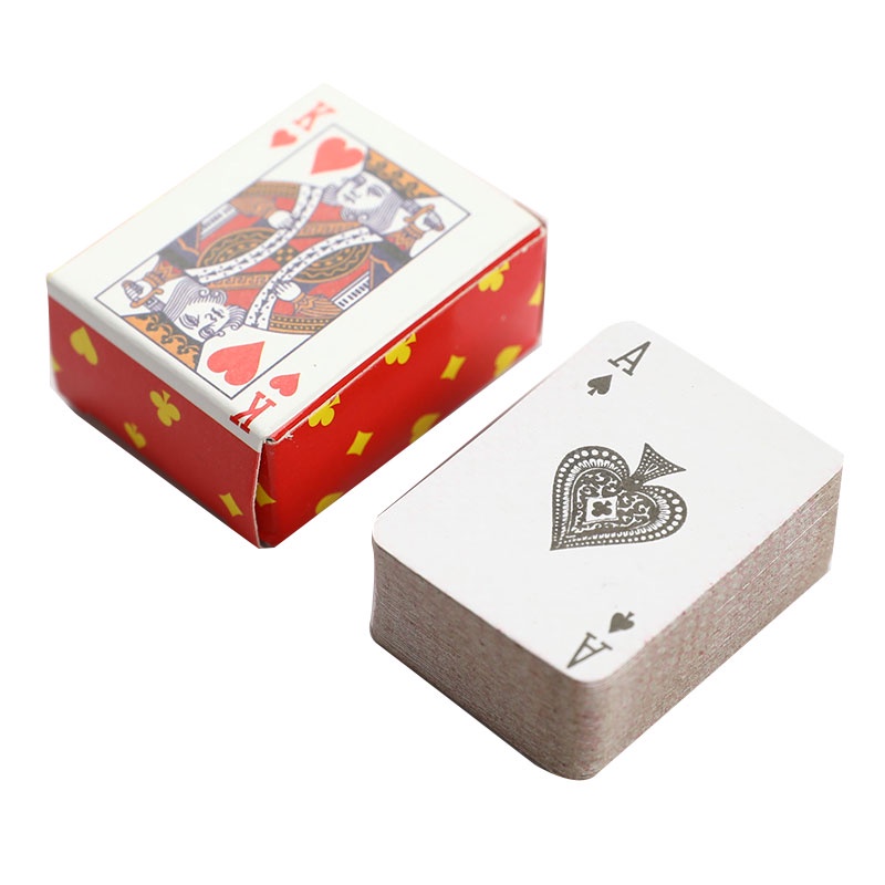 ### Bộ Thẻ Bài Mini Dễ Thương Cho Nhà Búp Bê