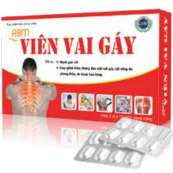 ABM viên vai gáy – Hỗ trợ giảm đau mỏi vai gáy, cột sống (Hộp 30 viên)