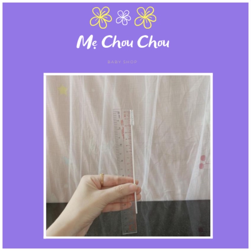 Cọ rửa vệ sinh bình sữa và ống hút