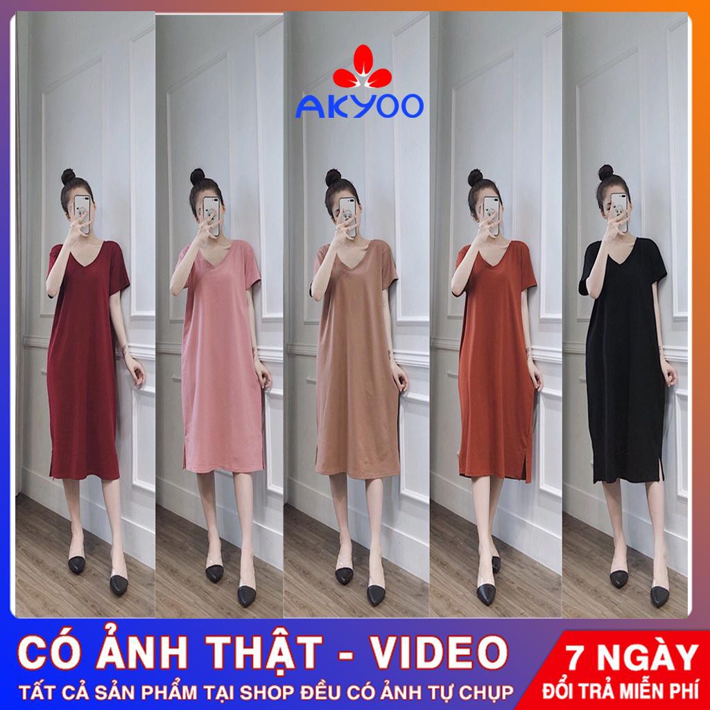 {FREE SHIP} ĐẦM SUÔNG 6 MÀU TRẺ TRUNG BIGSIZE 50-80kg (Tuỳ số đo) (Có video)