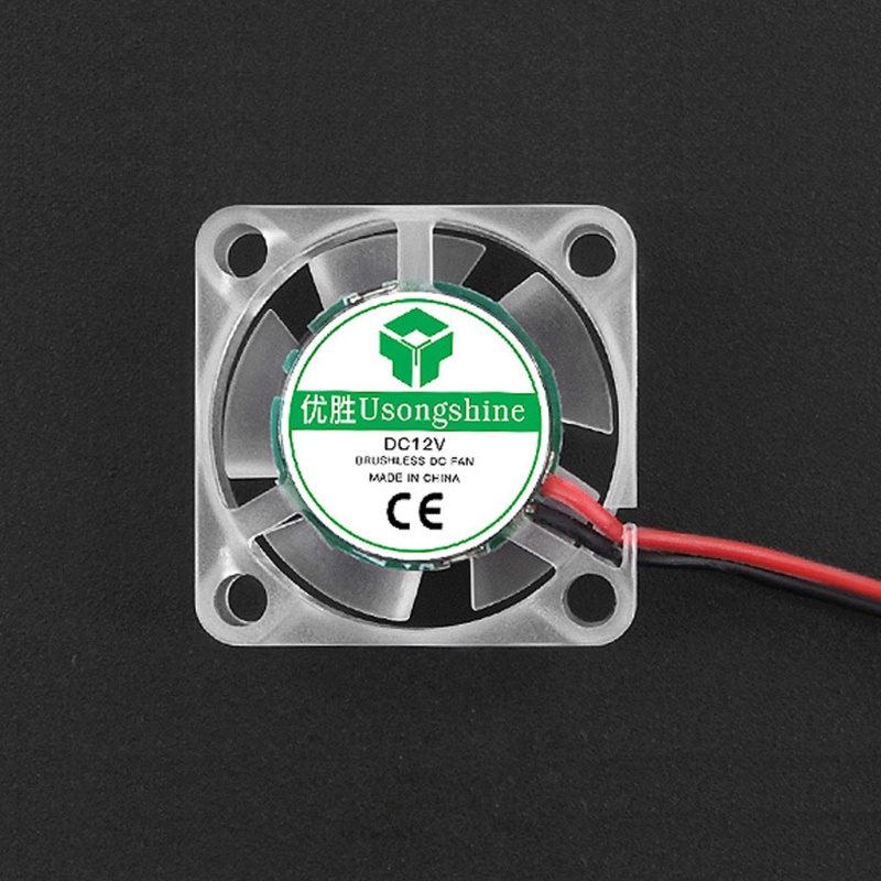Quạt Tản Nhiệt Đèn LED 12V 24V RGB 3010 4010 2510 Cho Máy In 3D