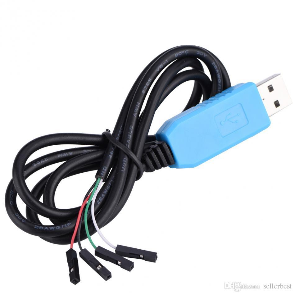 Module USB to TTL UART Serial PL2303 có dây (loại tốt, màu xanh)