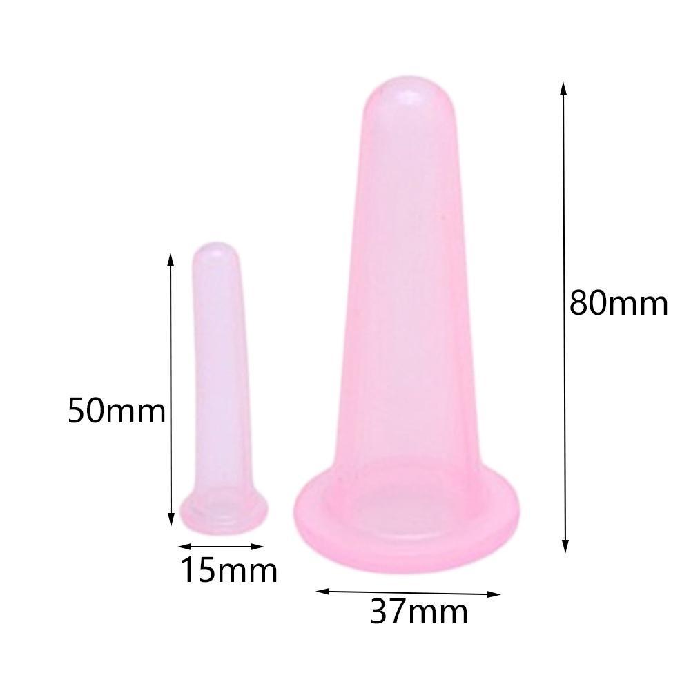 Set 2 Cốc Giác Hơi Mini Bằng Silicone Chất Lượng Cao