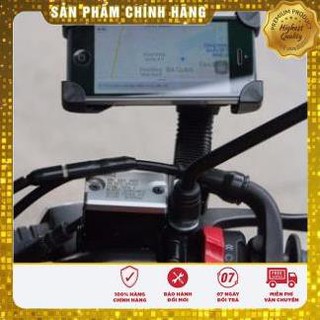 -Kẹp điện thoại gắn xe máy 4 cạnh