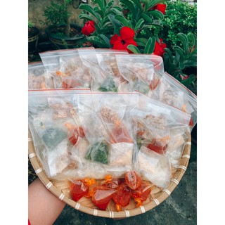 Bánh tráng phơi Sương ( Muối + sate + hành phi + mở hành + tốp mỡ