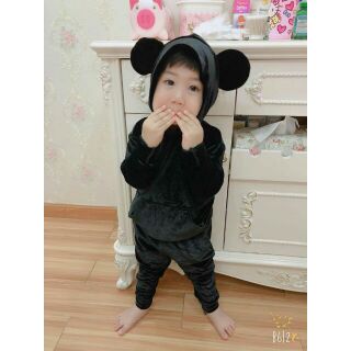 Bộ nhung tai mickey cho bé trai và gái 8-23KG