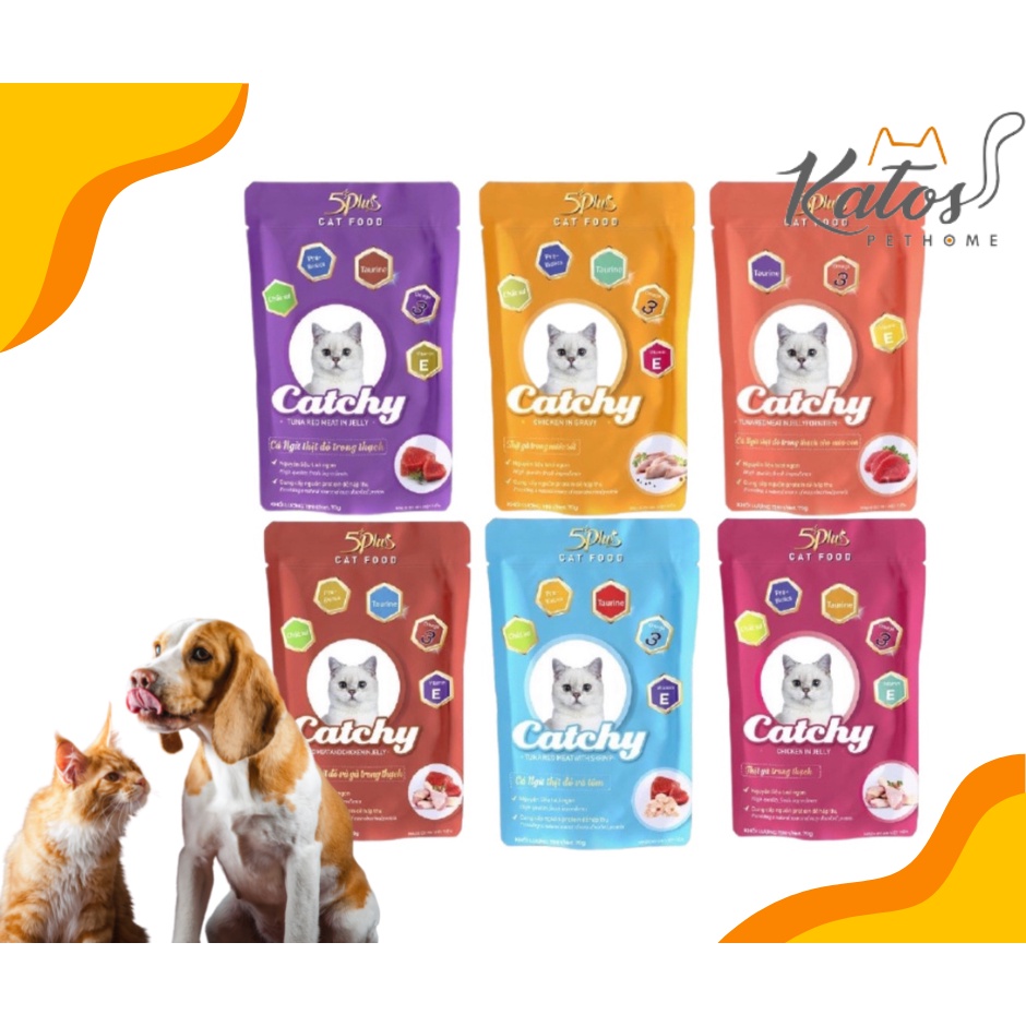 Pate cho mèo - Catchy gói 70g - Hàng Thái Lan