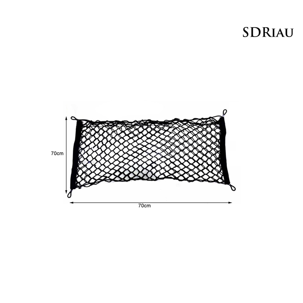 Lưới Chằng Hàng Bằng Sợi Polypropylene Trọng Lượng Nhẹ Có Móc Gắn Nóc Xe Hơi / Xe Tải