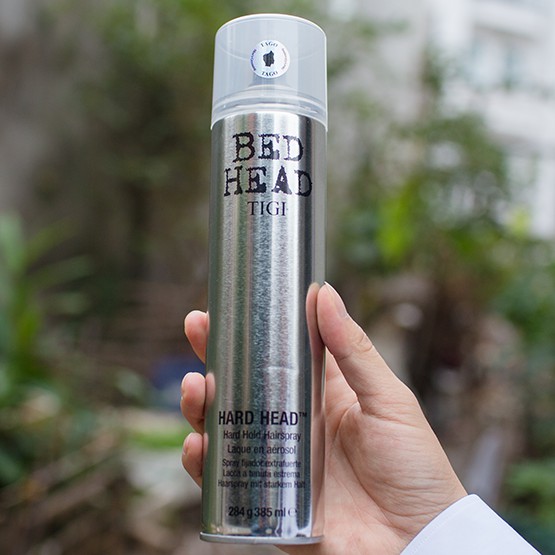 Xịt siêu cứng, giữ kiểu lâu bền Tigi Bed Head Hard Extreme Hold Hairspray 385ml