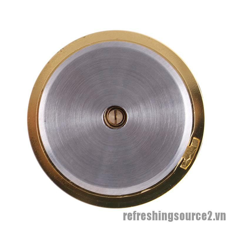 Đồng hồ đo độ ẩm 37mm hình tròn màu vàng tiện lợi