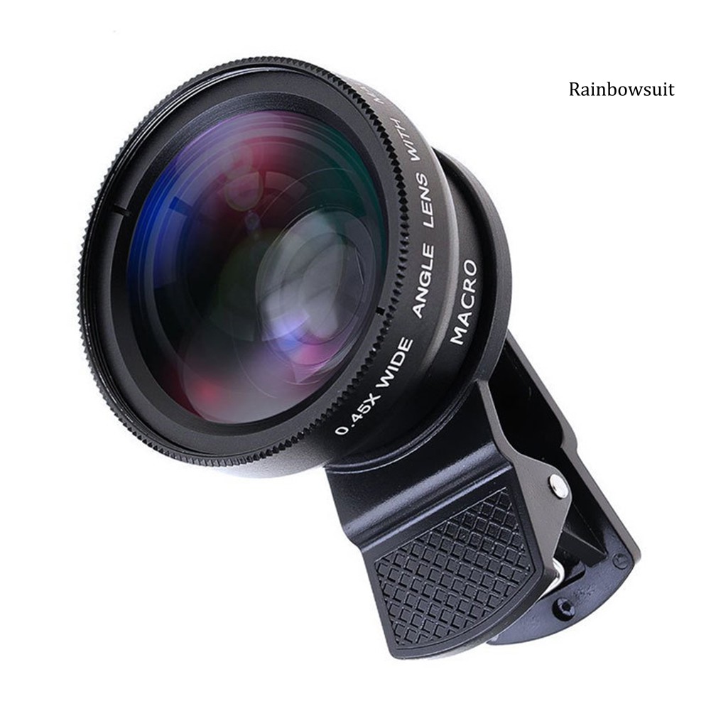 Ống Kính Góc Rộng 0.45x 49mm Cho Điện Thoại | BigBuy360 - bigbuy360.vn