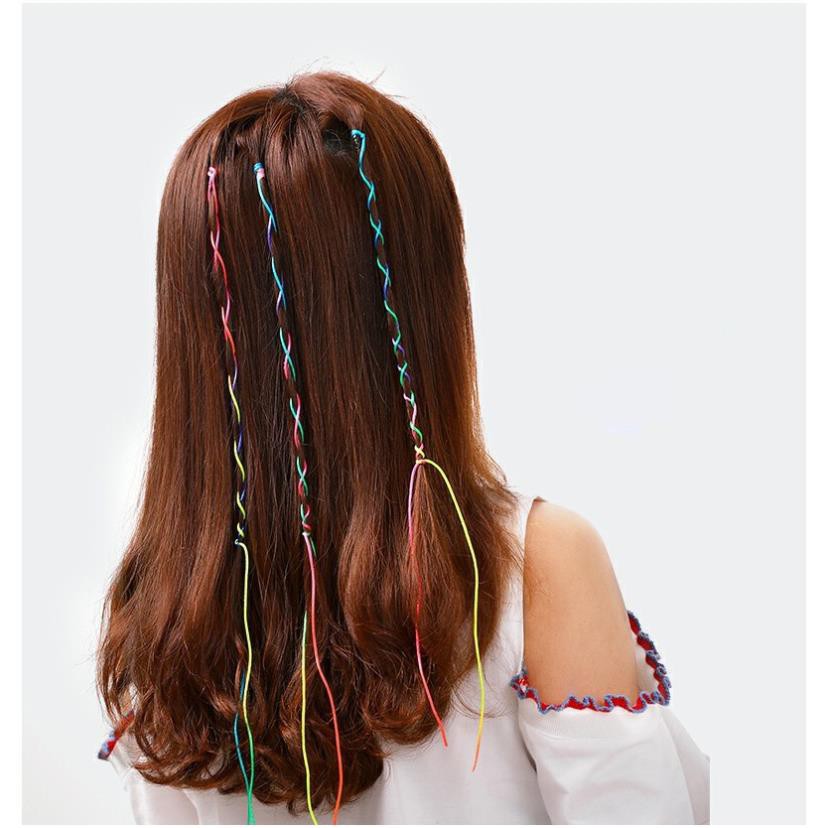 Phụ Kiện Tóc MILASO Set 5 Dây Tết Tóc Hàn Quốc Hair Wrap Bohemian Nhiều Màu Xinh Xắn Cho Nữ FAH-001231