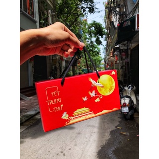Hộp 2 bánh đựng bánh trung thu mẫu 2021