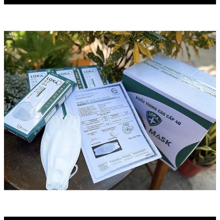 KHẨU TRANG LOKA KF94 HỘP 10 CÁI