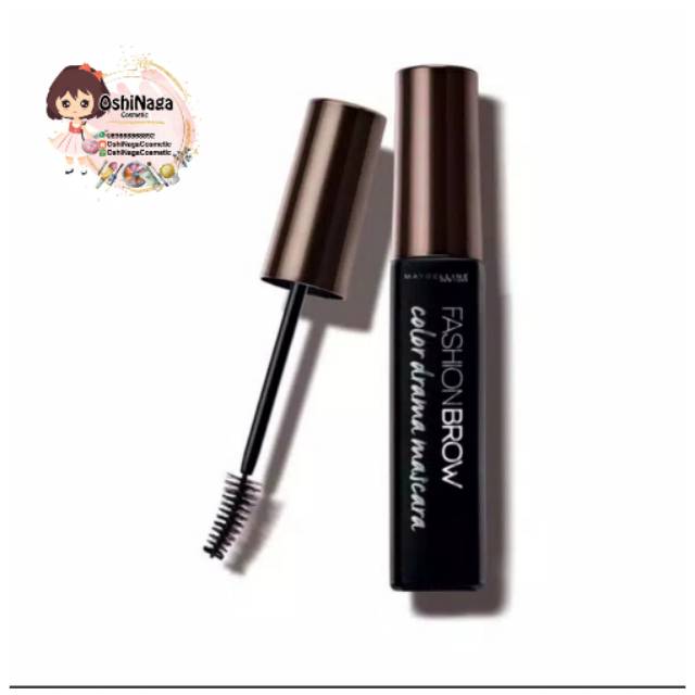 (Hàng Mới Về) Mascara Lông Mày Maybelline Màu Sắc Thời Trang