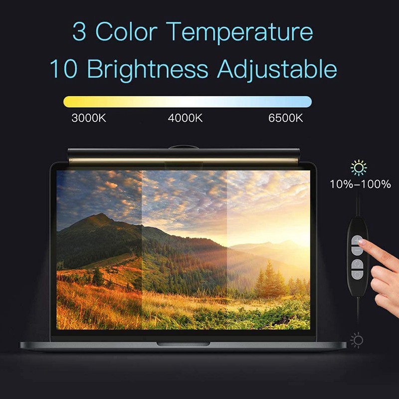 Thanh Đèn Led Chiếu Sáng Màn Hình Máy Tính / Usb Cho Laptop / Văn Phòng (O4) | BigBuy360 - bigbuy360.vn