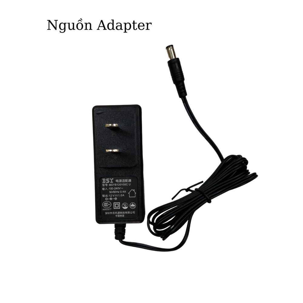 Nguồn chân adapter chuyên dụng cho  camera 12V 1A