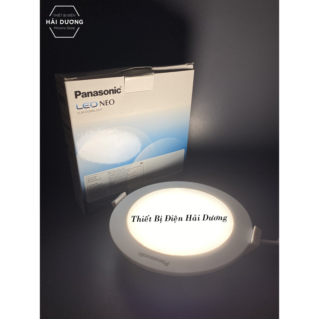 Đèn Led Downlight Âm Trần Panasonic 9w Tròn NNP72279 - Vuông NNP72255 Neo Slim - Hàng Chính Hãng Panasonic