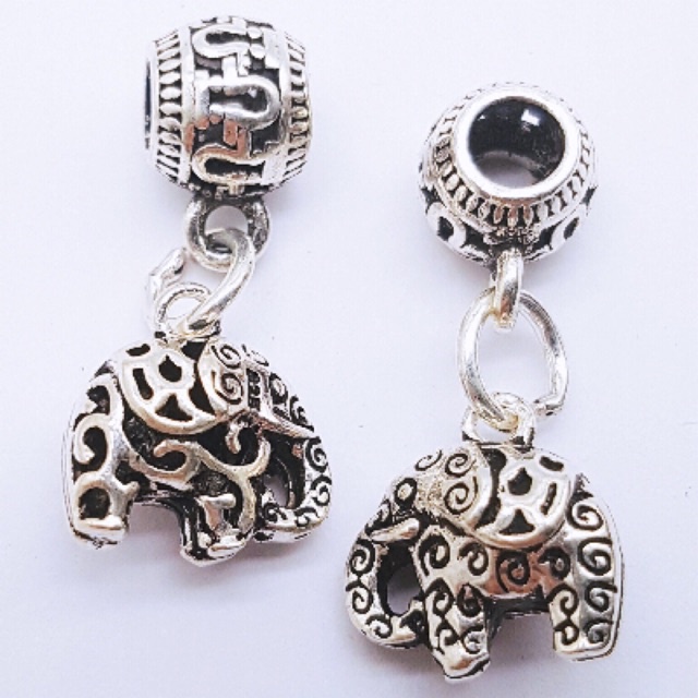[GIÁ BUÔN] Charm treo voi bằng bạc cực xinh - Hàng loại 1 siêu đẹp PH616