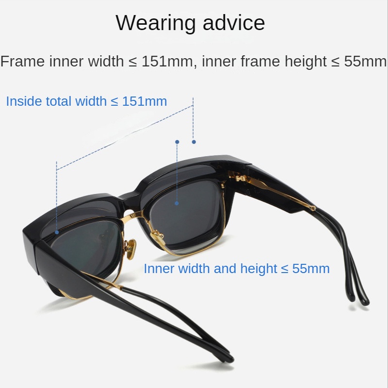 Kính Mát Phân Cực Chống Tia UV Phù Hợp Đi Du Lịch Dành Cho Nam Và Nữ